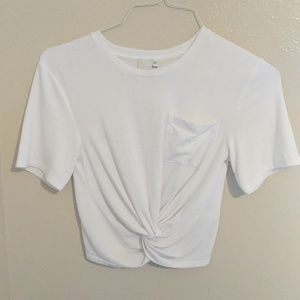 Aritzia Wilfred Free Subah White Shirt